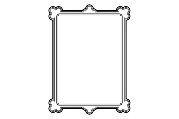 Decorative Frame. Decorative Banner Bord