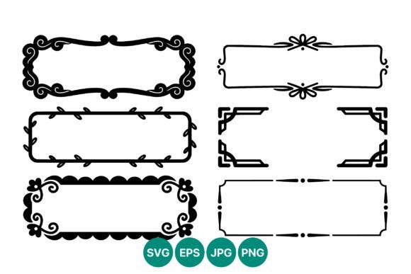 Decorative Frames Vector Set: A Graphics Asset for Stronger Brand Visuals