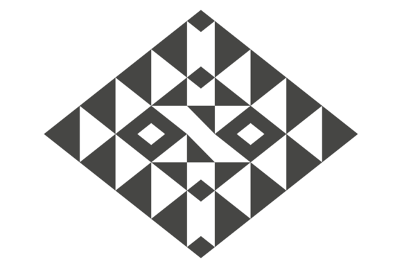 Decorative Textile Motif in Aztec Orname: Graphics for Creative Design