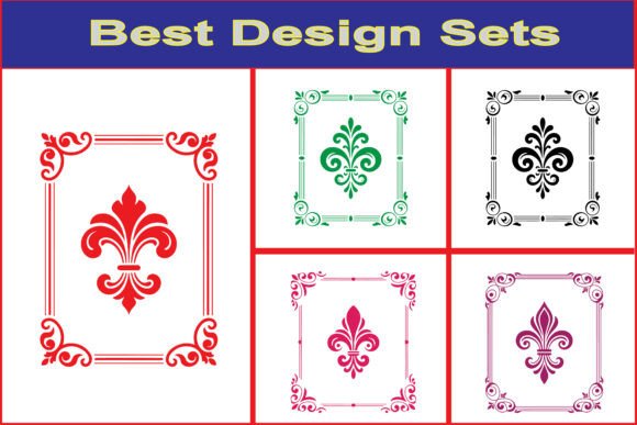 Elegant Decorative Frame SVG Pack for Graphics and Illustrations