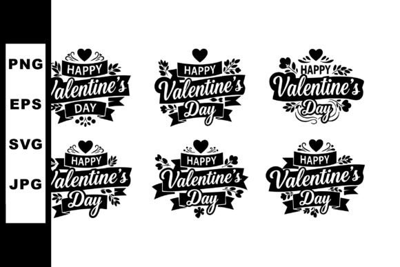 Happy Valentines Day Decorative Vector S Graphics