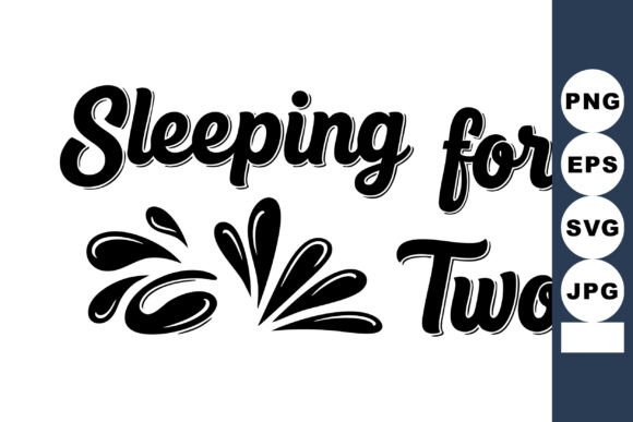 Sleeping for Two Graphic Design Asset